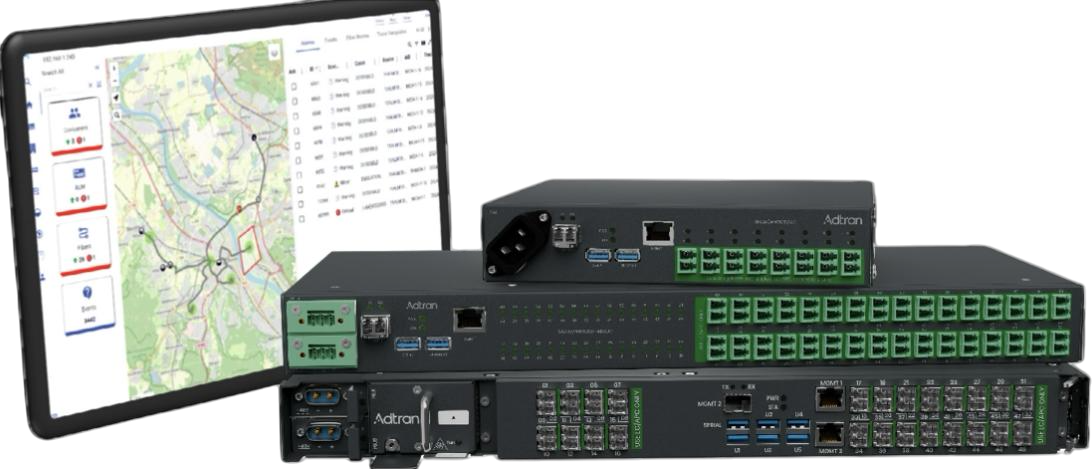 Sistema de monitoreo de fibra óptica ALM